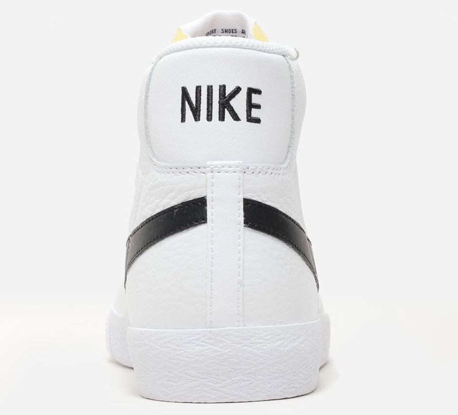 Nike Blazer Vintage Leather White Black 5