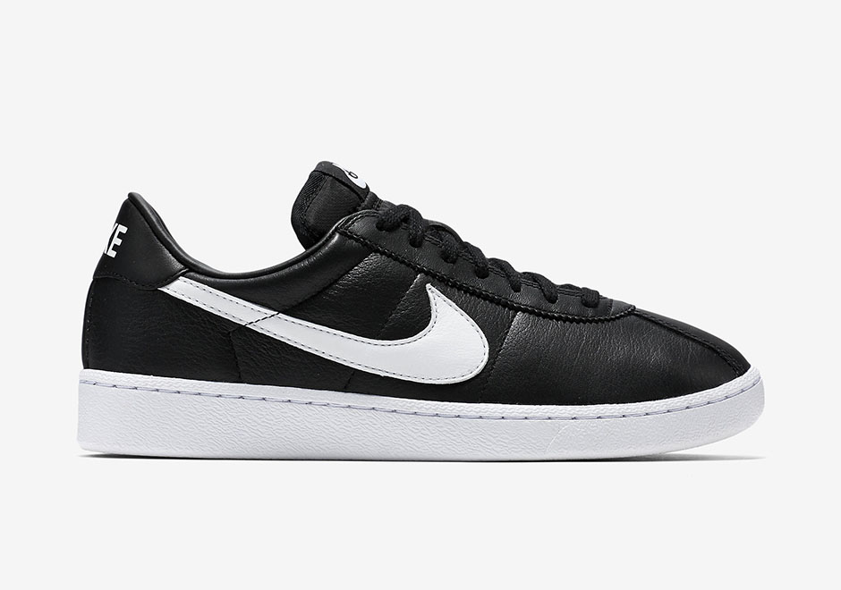 Nike Bruin Black White Leather 2