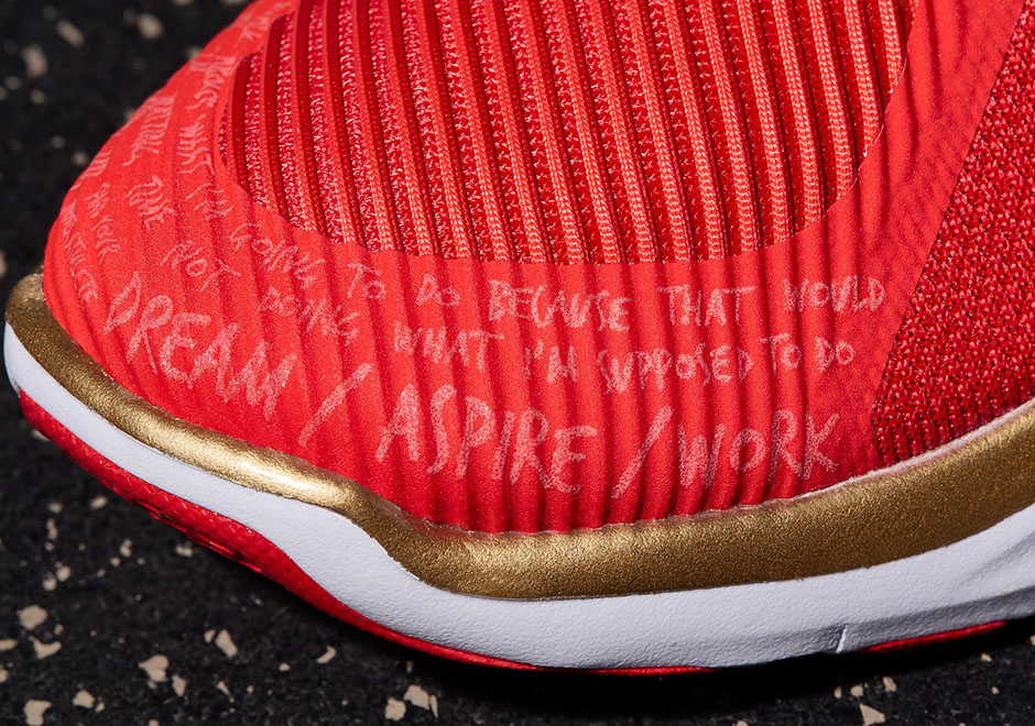 Nike Free Train Instinct Hustle Hart Red Gold 4