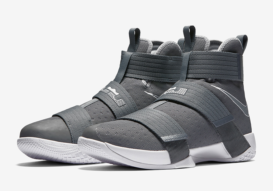 The Nike LeBron Soldier 10 Releases In "Cool Grey"