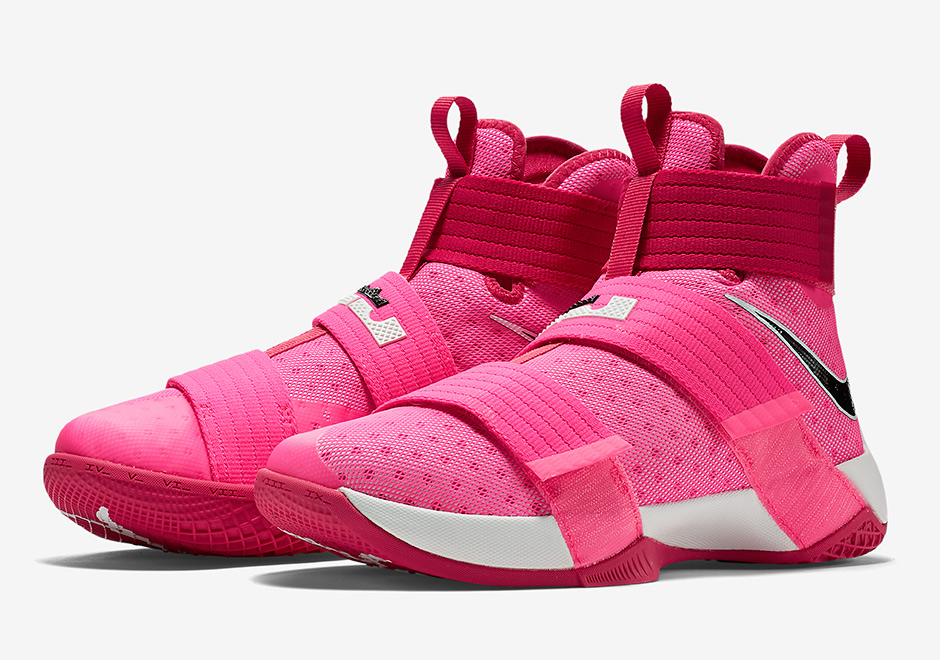 "Think Pink" Hits The Nike LeBron Soldier 10