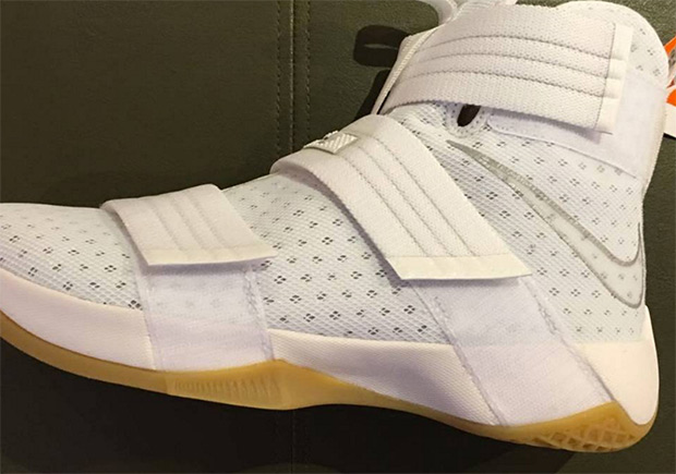 Nike LeBron Soldier 10 "White/Gum"