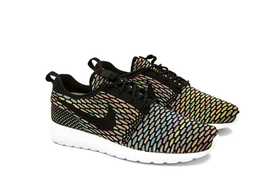 Nike Roshe Flyknit Multicolor Black Utr