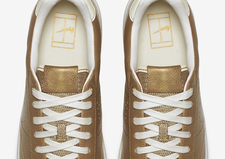 Nike Releases Two Golden Tennis Classic Ultras Inspired By Wimbledon