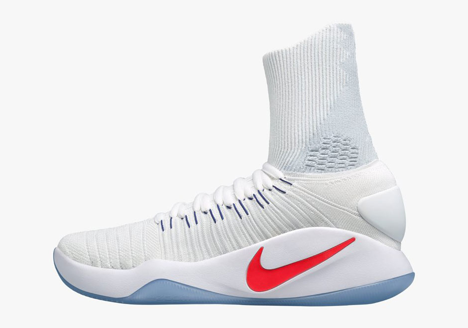 Nikelab Hyperdunk 2016 Elite White Crimson 2