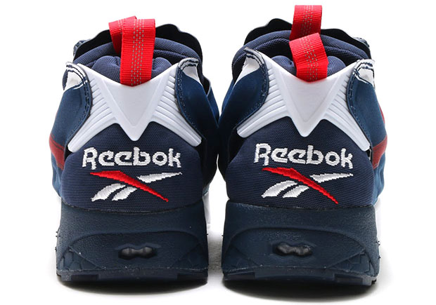 Reebok Insapump Fury Big Logo Navy Red White 4