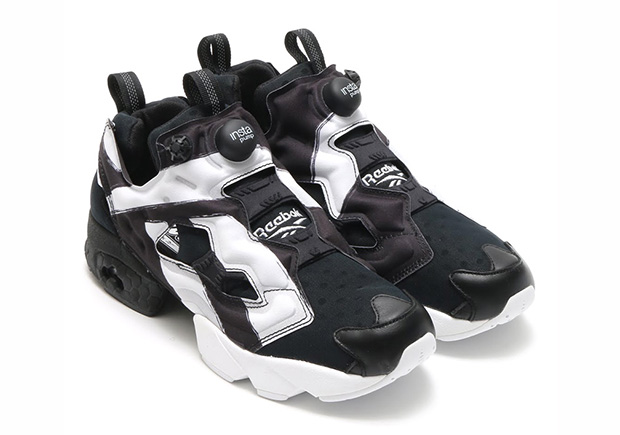 Reebok Instapump Fury Big Logo Black White 02