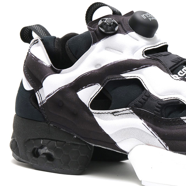 Reebok Instapump Fury Big Logo Black White 07