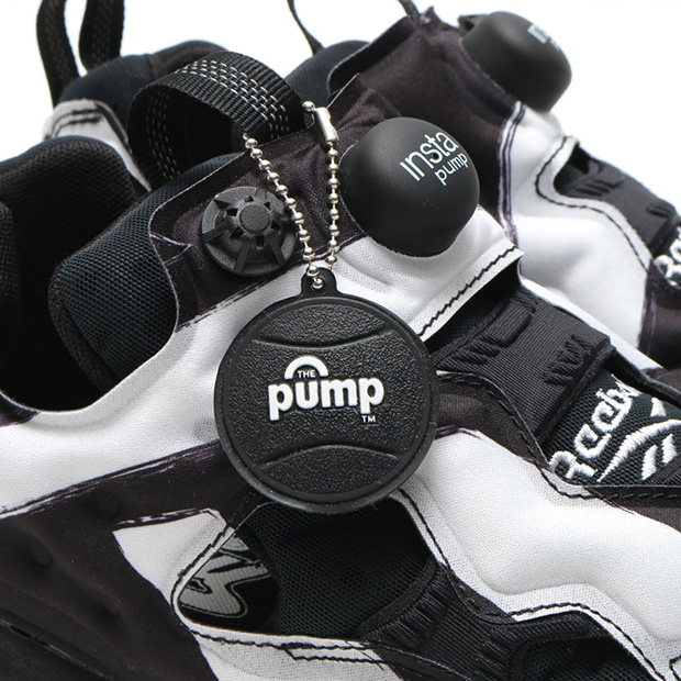 Reebok Instapump Fury Big Logo Black White 08