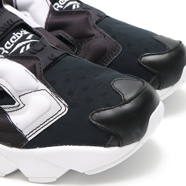 Reebok Instapump Fury Big Logo Black White 09