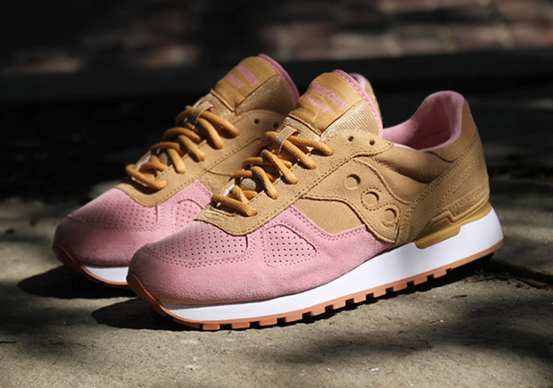 Saucony Shadow Original Pink Camel 1