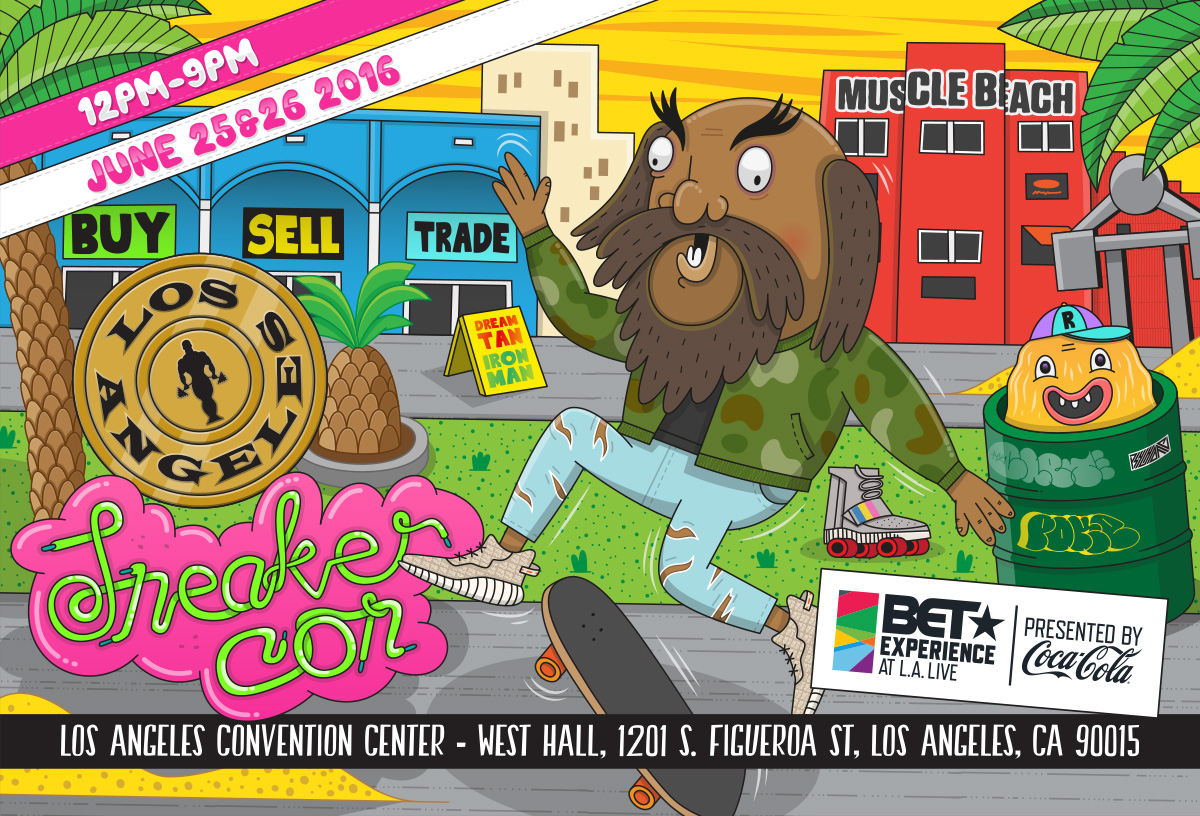 Sneaker Con Teams Up With BET In Los Angeles For Free Weekend Event