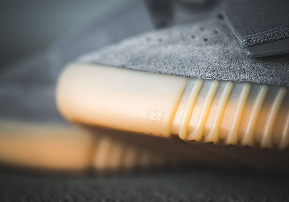 Yeezy Boost 750 Grey Gum Glow In Dark Detailed Photos 6