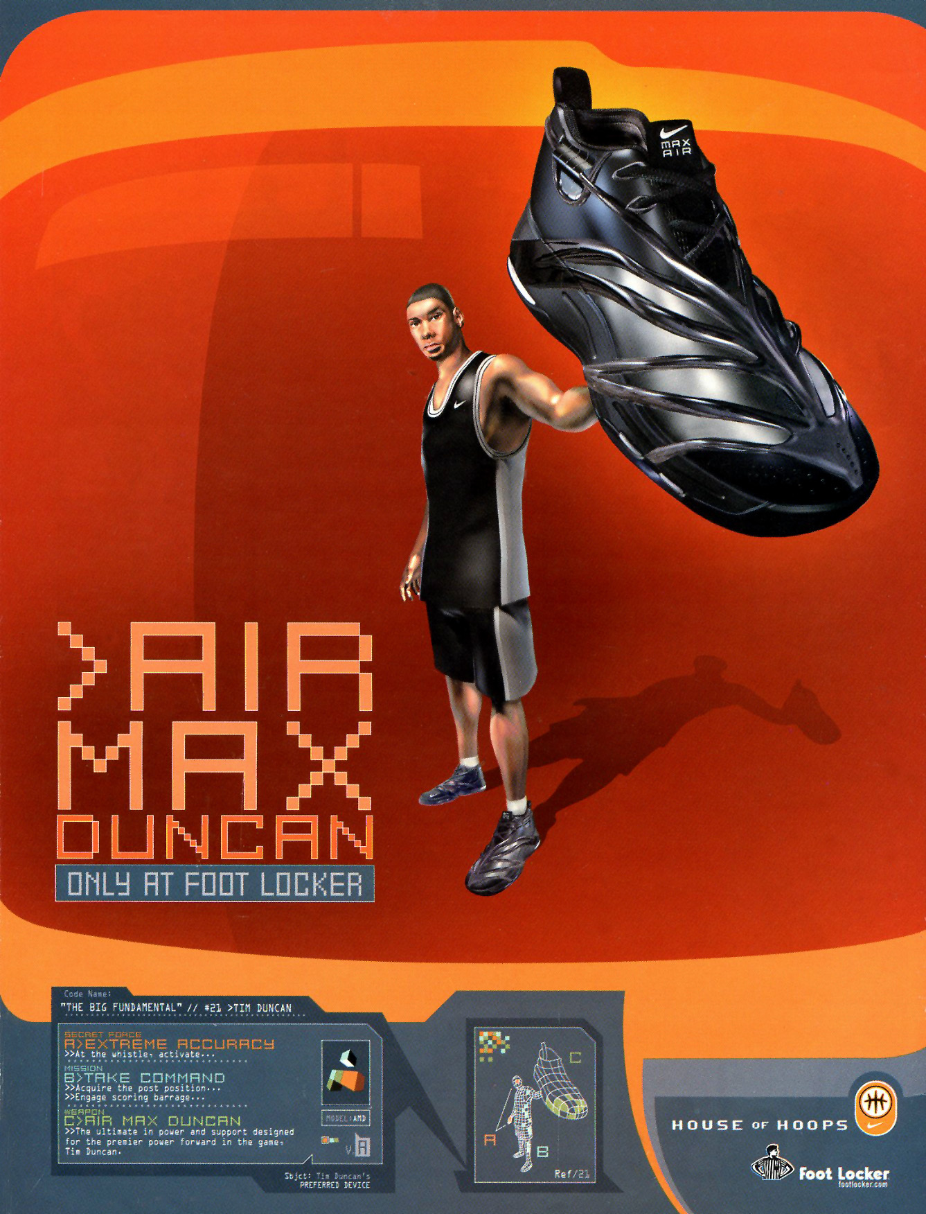 7 Nike Air Max Duncan Ad Tim Duncan 2001