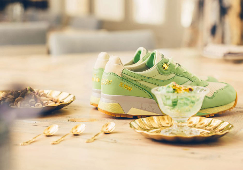 Feature Diadora N9000 Pistachio 6