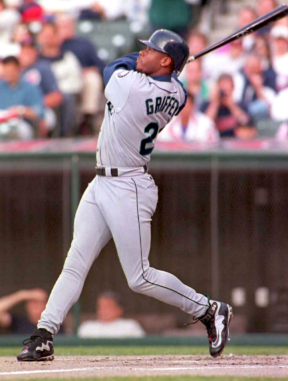 Griffey 1 Cleat 1996 Opening Day