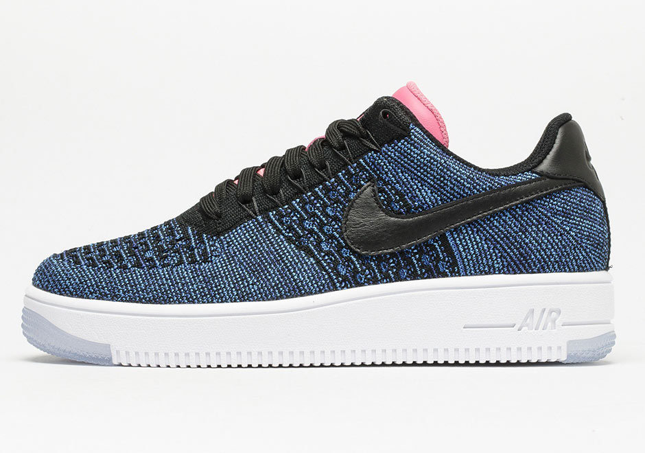 Nike Wmns Af1 Flyknit Low Royal Pink 820256 003 2