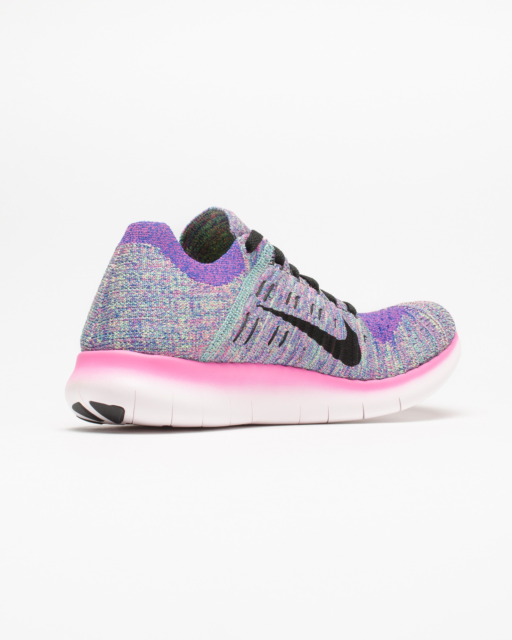 Nike Wmns Free Flyknit Rn Flyknit Pink Blast 831070 604 3