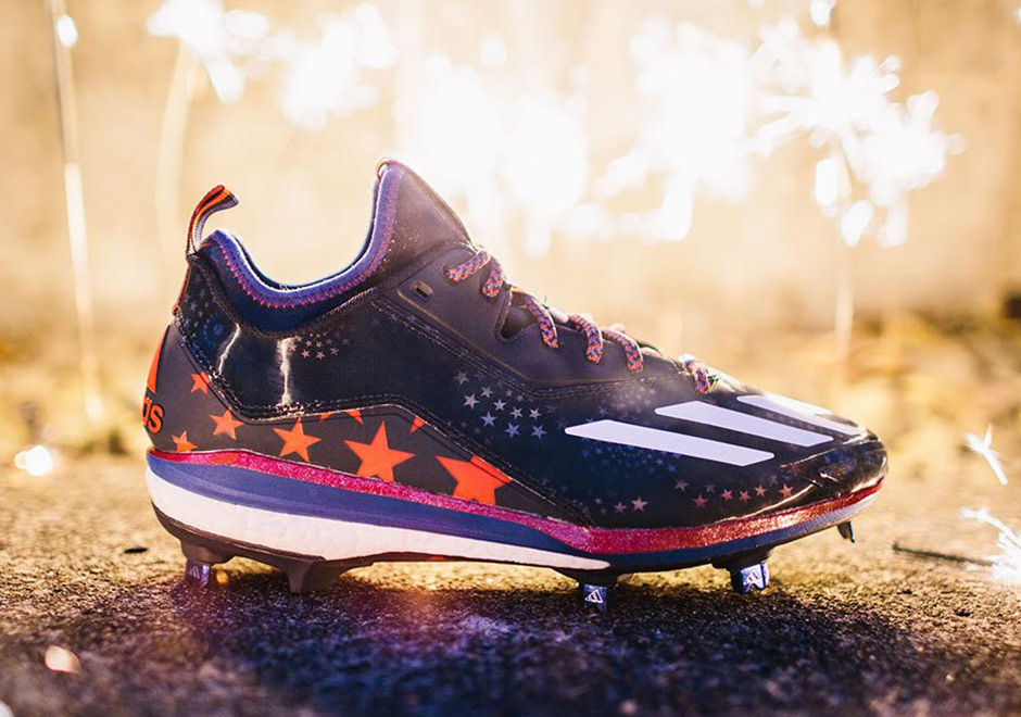 Adidas Energy Boost Icon 2 Baseball Cleat 4th Of July 01