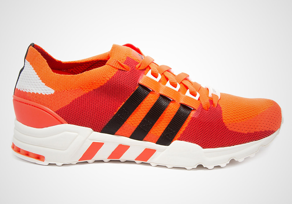 Adidas Eqt Support Primeknit Orange Black White 1