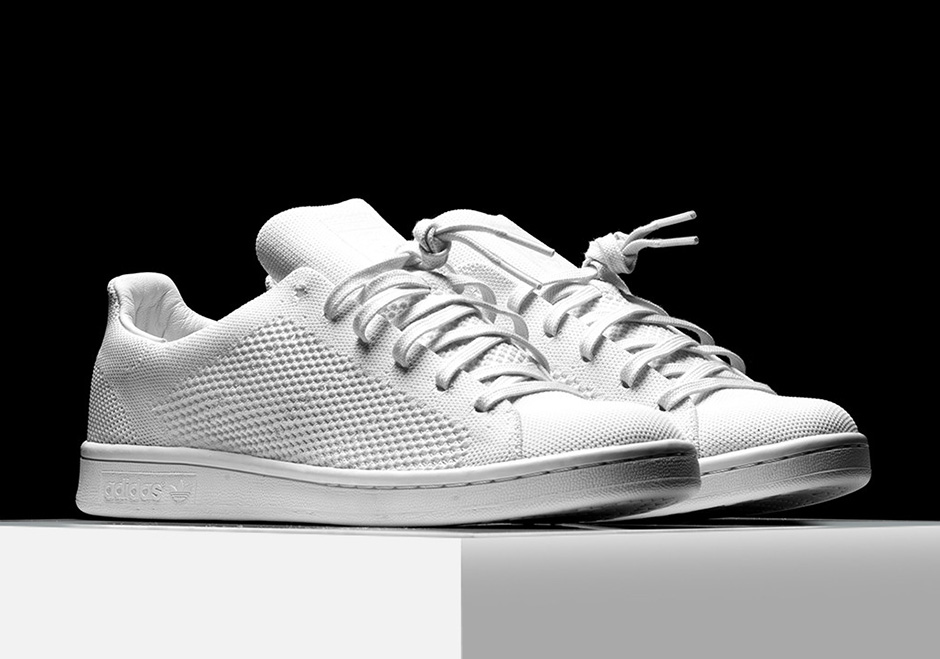 Adidas Stan Smith Primeknit Triple White 01