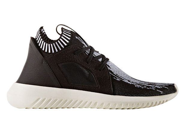 Adidas Tubular Defiant Primeknit Black White 01