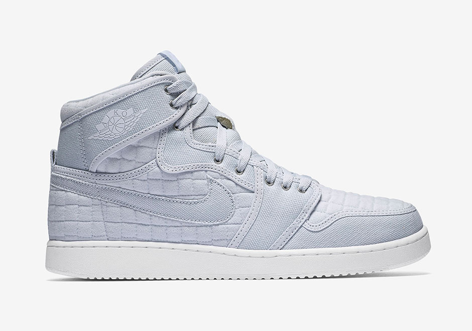 Air Jordan 1 Ko Grey Quilted 2