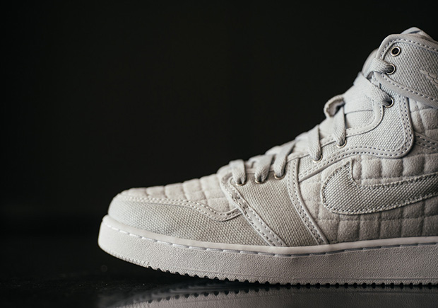 Air Jordan 1 Ko Quilted Pure Platinum White 05