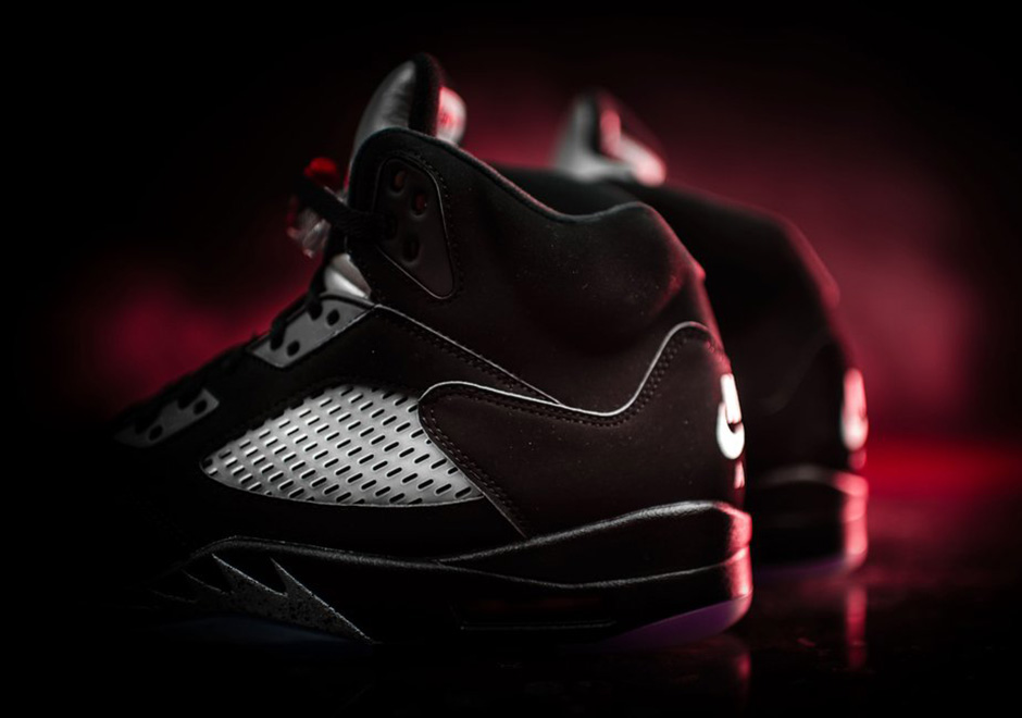 Air Jordan 5 Og Black Metallic Release Details 06