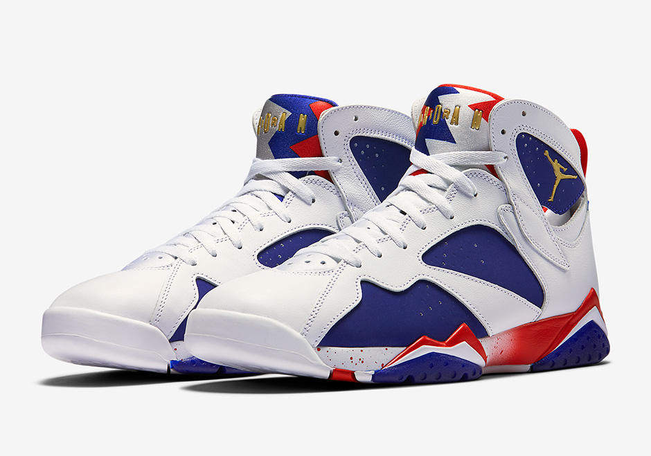 Official Images Of The Air Jordan 7 "Olympic Alternate"