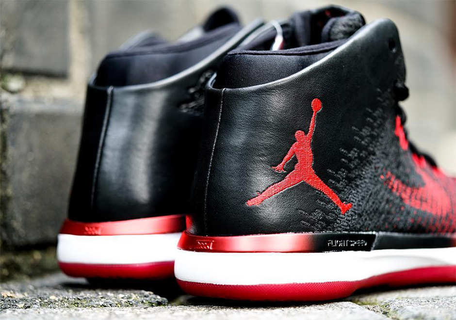 Banned Jordan 31 Black Red 1