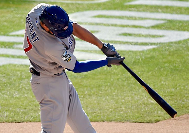 Kris Bryant Wears Three Different Colors of adidas "Dipped" Cleats