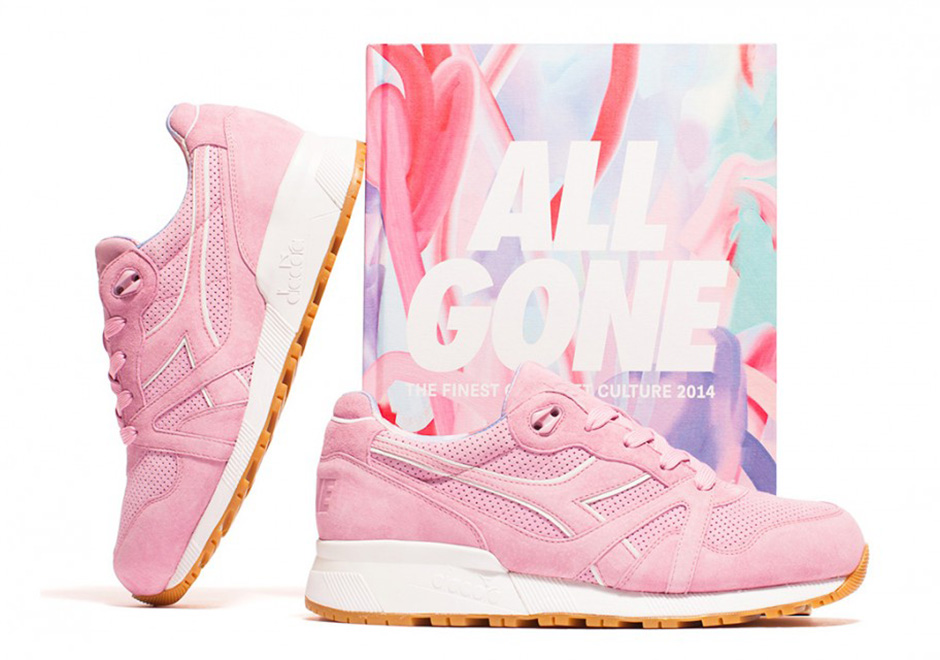 La Mjc All Gone Diadora N9000 Pink Suede 08