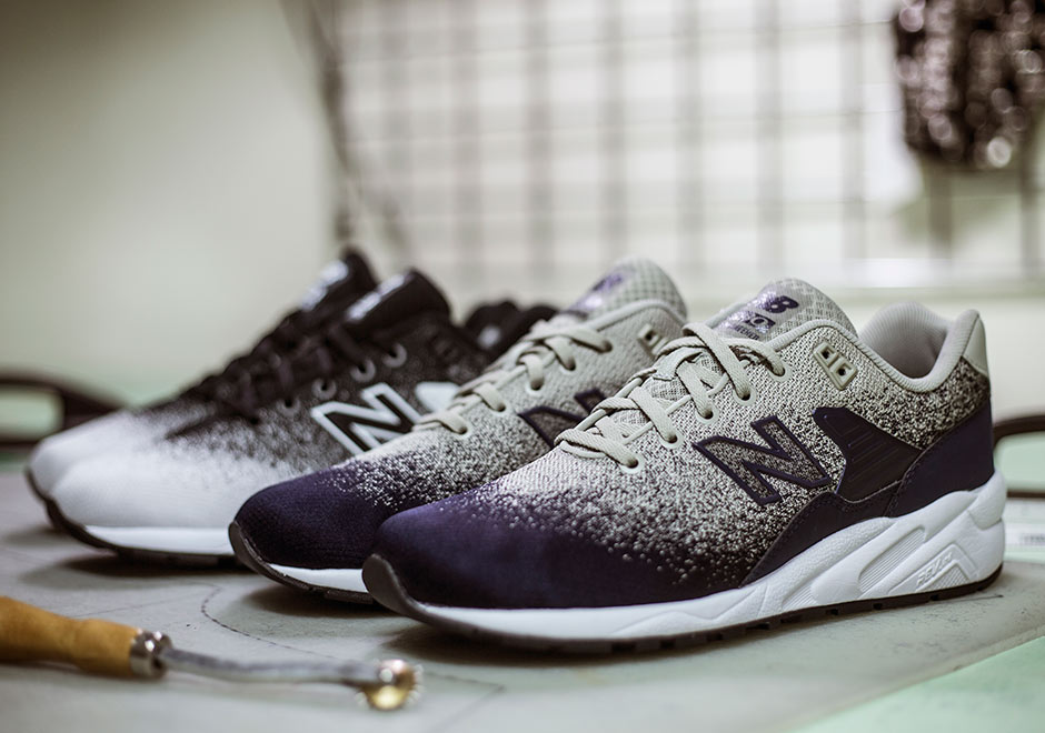 New Balance's "ReEngineered" 580 Gets An Awesome Faded Knit Upper