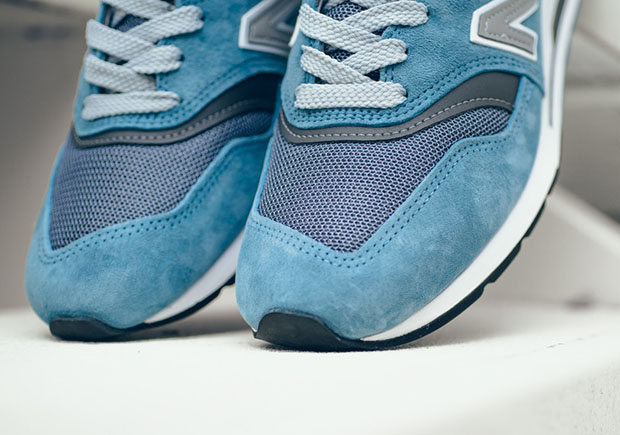 New Balance 997 M997csp Ice Blue Suede 3