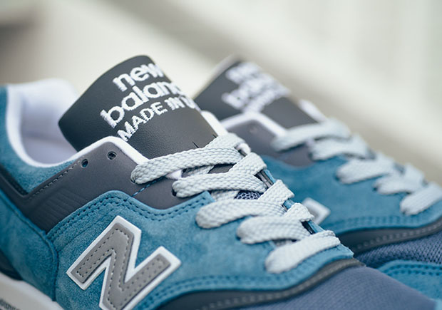 New Balance 997 M997csp Ice Blue Suede 5