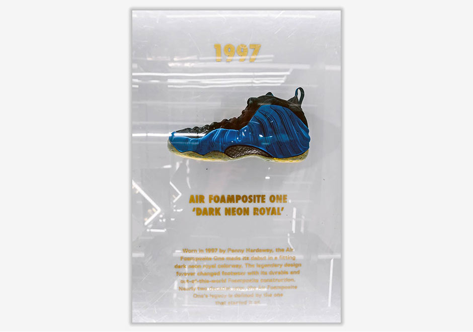 Nike Foamposite Golden Air Display 6