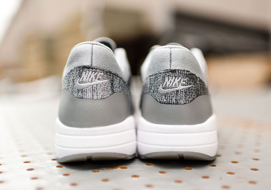 Nike Air Max 1 Flyknit Wolf Grey 5