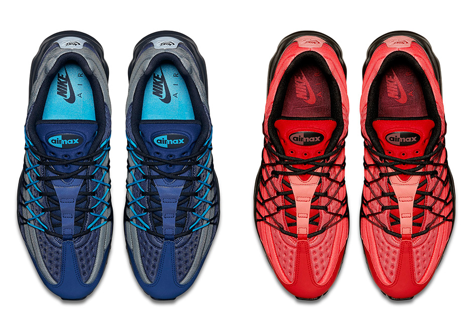 The Nike Air Max 95 Ultra SE Set To Release In Red And Blue