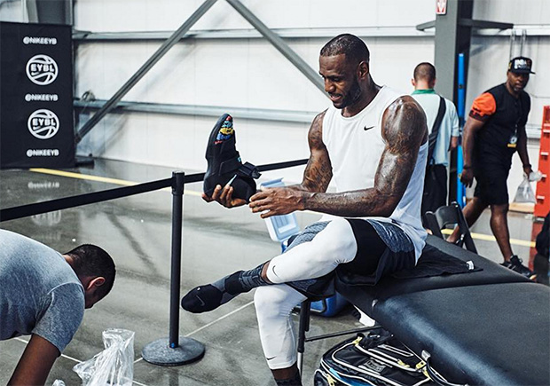 LeBron James Laces Up The Unreleased Soldier 10 "Academy" PE