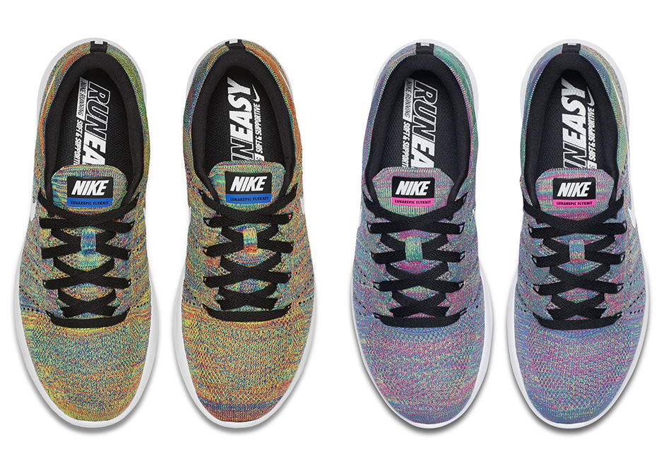 Nike Lunarepic Flyknit Low Multi Color Options 01