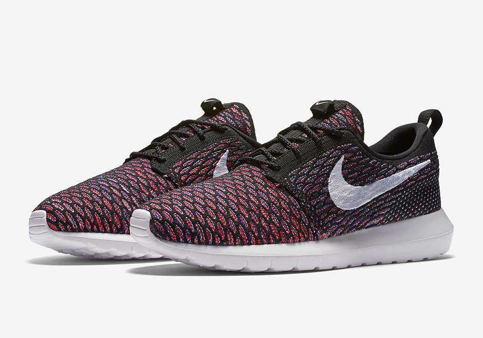 Another "Multi-Color" Pattern Hits The Nike Roshe Run Flyknit