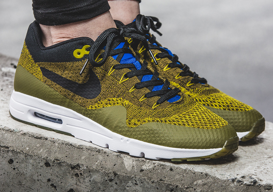 Nike Air Max 1 Flyknit "Olive Flak"