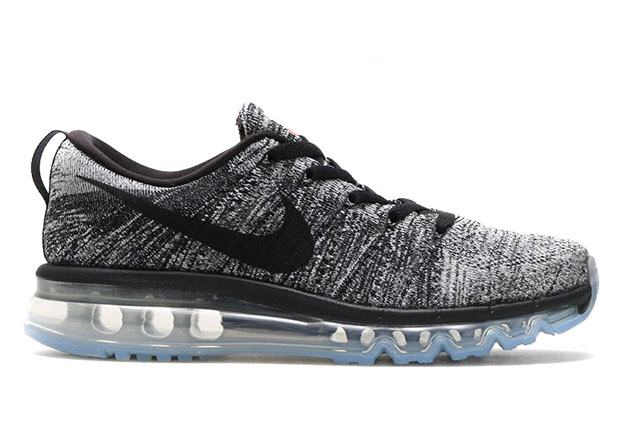 Nike Wmns Flyknit Air Max Black White 1