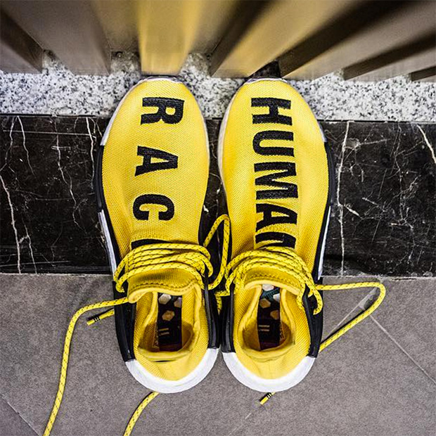 Pharrell Adidas Nmd Human Race Yellow