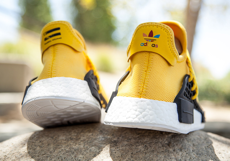 Pharrell Adidas Nmd Yellow Black 11