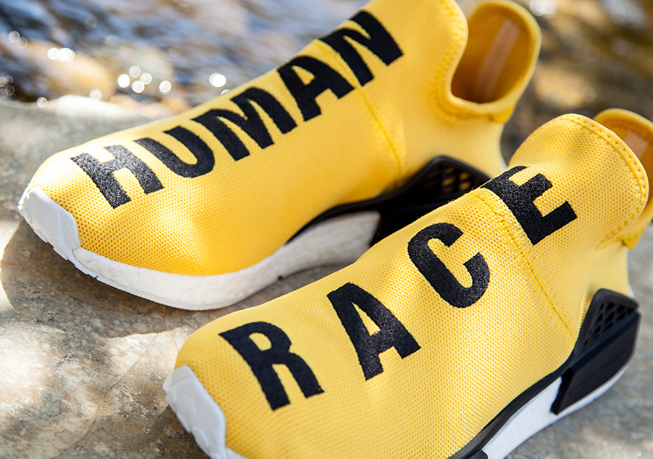 Pharrell Adidas Nmd Yellow Black 4