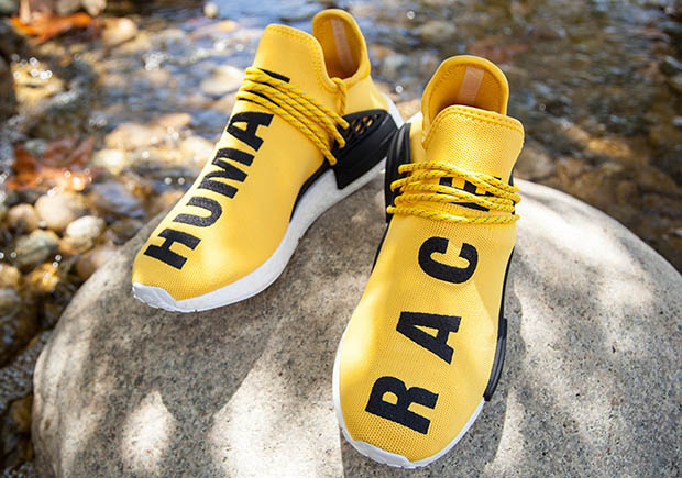 Pharrell Adidas Nmd Yellow Black 7t