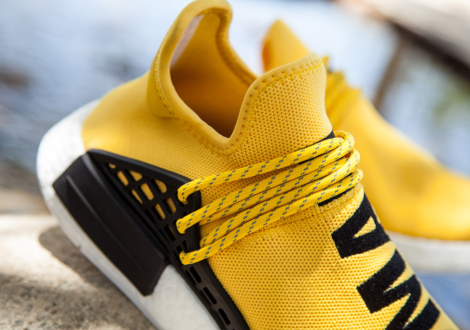 Pharrell Adidas Nmd Yellow Black 9