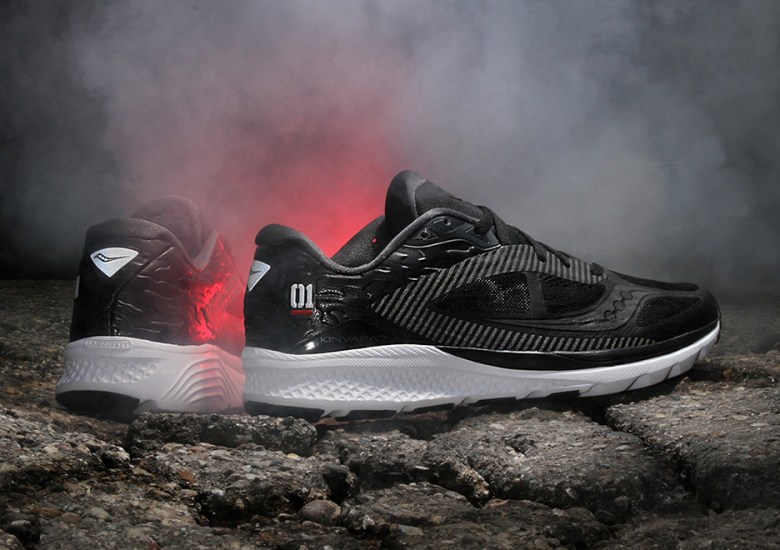 Premier And Saucony Create A “Nightstrike” Edition Of The Kinvara 7